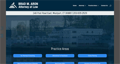 Desktop Screenshot of bradaronlaw.com